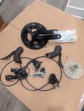 R7120 Shimano 105 12 Speed Hydraulic Groupset