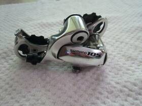 Rd-5501 Shimano 105 Long Cage 9 Speed Compat Rear Derailleur Excellent Condtion