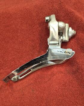 Rd-5501-ss Shimano 105 Fd-5501 Front Road Derailleur For 2 X 9-speed Braze-on