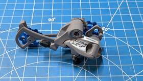 Rd-m761 Shimano Deore Xt Bicycle Sis Mega 9 Speed Sgs Long Cage Rear Derailleur