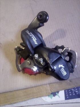 Rd-tx30 Shimano Tourney Rear Derailleurs - Black