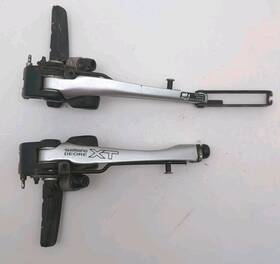 Rr-m750 Shimano Deore Xt V-brakes Caliper Set Front Or Rear Mountain Bike Look