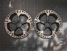 Rt-mt900-l Shimano Rt-mt800-l Xtr 203mm Mountain Bike Disc Brake Rotors Pair Cl Mtb Xc