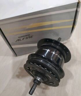 Sg-s7000-8 Shimano Used Alfine Internal Gear Hub 36h - With Cog Hardware And Disc