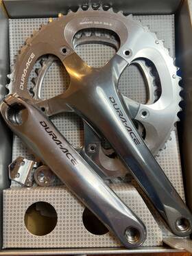 Sgx53b Shimano Dura-ace Crankset Sgx 53 B 10 Speed