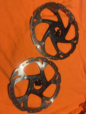 Shimanomsm-rt86 Shimano Deore Xt Sm-rt86 M/l-203mm/180mm Ice Technologies Rotor Set 6 Bolt Disc