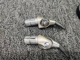 Sl-bs79 Shimano Dura Ace 10-speed Shift Lever Set - Black/silver