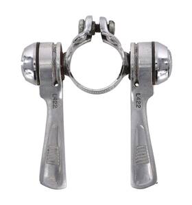 Sl-l422 Shimano Light Action Downtube Shifters 3x6 Speed Clamp-on 28.6mm Vintage