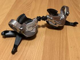 Sl-m569 Shimano Vintage Deore Lx Trigger Shifter Set 3 X 8 Speed With Ogd 90s Mtb