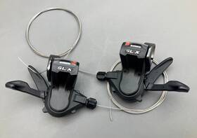 Sl-m660 Shimano Used Slx Left And Right 9x3 Speed Shifters With Indicators