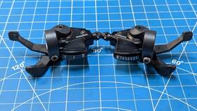 Sl-mc18 Shimano Alivio Shifter Shift Lever Set 3x8 Speed Front Rear Shifters
