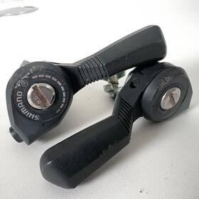 Sl-mt34 Shimano Vintage 2/3x5/6/7 Speed Shifters Thumb Lever Friction Set L/r