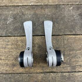 Sl-s494 Shimano Vintage Light Action Sis 6-speed Downtube Shifters Friction Pair