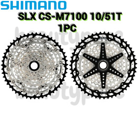 Kcsm7100051 Shimano Slx Cs-m7100 Cassette Sprocket 10/51t 12 Speed Mtb