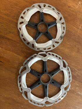 Sm-mt800 Shimano Ice Tech Center Lock Disc Brake Rotor Set 180/203mm