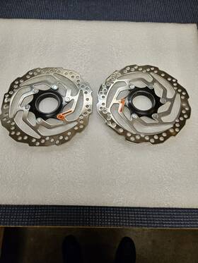 Sm-rt10-s Shimano Altus Disc Brake Rotor - 160mm Center Lock For Resin Pads