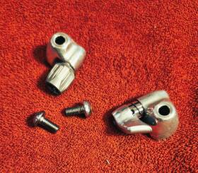 Sm-st74 Shimano Downtube Derailleur Cable Stop Set For Braze-on Mount