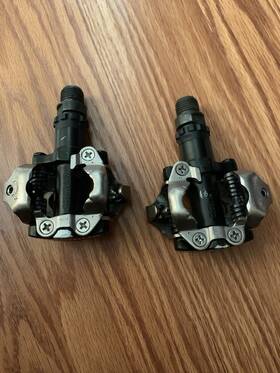 Spd-520 Shimano Black Clipless Pedals 9/16