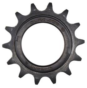 Shimano Ss-7600 Dura-ace Steel Track Bike Cog 1/8 Inch X 14t With Lockring