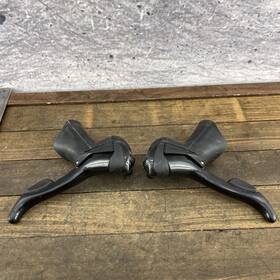 St-3500-l Shimano Sora St-3500 2x9 Speed Sti Shifters Brake Levers Pair Japan Black Double