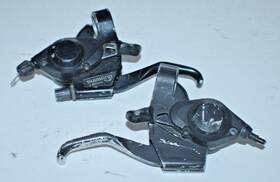 St-ef28-8 Shimano Trigger Shifter Brake Set Black 3x8 Speed Mtb Hybrid Ships Usa