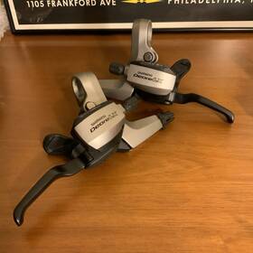 St-m580 Shimano Deore Lx Brake Levers/shifters 3x9