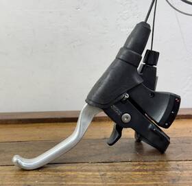 St-mc34 Shimano Vintage Left Shifter Shift Lever Stx Brake 3 Speed Triple