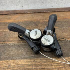St-mt62 Shimano Vintage Deore Thumb Shifter Set 7s Shift Levers Sti 7 Speed Mtb