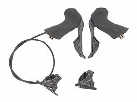 Br-rx820 Shimano St-rx825/br-rx820 Grx Di2 St-rx825 2x 12s Gravel Bike Levers Caliper Set Flat Mnt