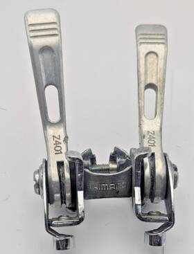 St-z401 Shimano Stem Mounted Shifters Japan Friction Silver Z401