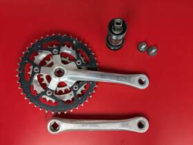 Fc-m737 Shimano Un71 Xt Vintage Retro Crankset With Bb Mountain Bike Bicycle