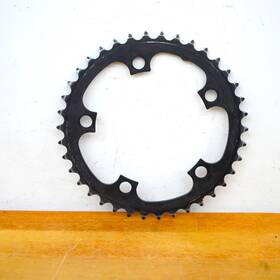 Wb065-38t Shimano Chainring Black 5-bolt 110mm Bolt Circle Diameter Road Bike