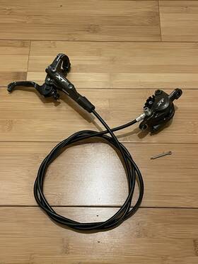 Xt-m8000-r Shimano Xt Br-m8000 Rear Mountain Bike Brake Lever And Caliper Broken