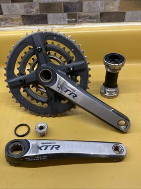 Xtr-m970 Shimano Xtr Fc-m970 Triple 44/32/22 175mm Crankset With Bottom Bracket