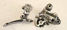 Xx-7400 Shimano Dura Ace Front And Rear Derailleurs Fd/rd Ex. Condition
