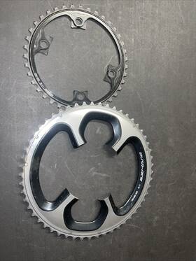 Y1vp98030 Shimano Dura Ace Fc-r9100 53-39t Chainrings Chainring Set