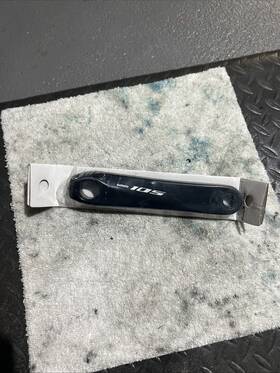 Y1wv98150 Shimano Used 105 Fc-r7000 Crankset Left Crank Arm