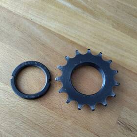 Y27915100 Shimano Dura-ace 15t 1/8 Inch Track Cog With Dura Ace Lock Ring