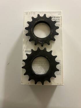 Y27916100 Shimano Lot Of 2 Dura-ace 16t 1/8 Inch And Ldg 15t Track Cog Locking