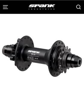 Spank 710155967368 Single Speed 6b Disc Rear Hub 32h 10x135 Bolt-on