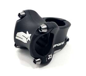 Spank E06sk01220amspk Spike Race 2 Stem - 35mm Length 31.8 Clamp /-0 1 -1/8 Aluminum Black