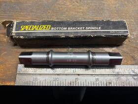 125-68 Specialized Vintage Flag Bottom Bracket Spindle 125mm X 68 Jis Square Taper Vgc