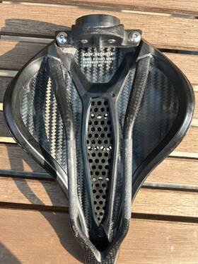 27120-8502 Specialized Used S-works Power Mirror Saddle 143mm Fact Carbon Rails