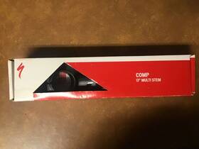 Specialized 719676119687 Comp Multi Stem 75mm 17degree 31.8 Clamp 2 4 Degree Adapters