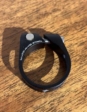 S124700004 Specialized S-works Seatpost Clamp With Ti Bolt Black 32.6mm