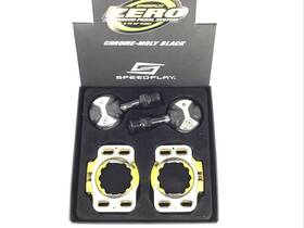 61100 Speedplay Zero Pedal System Chrome Moly - Black Used