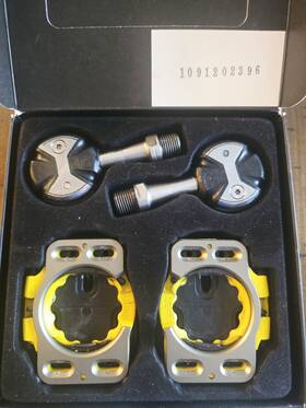 Speedplay 859254001147 Zero Stainless Steel Bicycle Pedals With Cleats Spring Missing