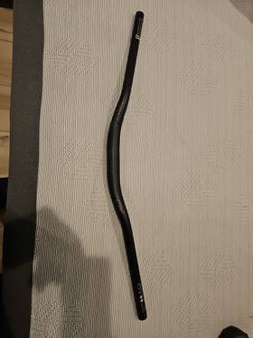 2059 Sqlab 30x High Alloy Riser Bar 45 Mm Rise 12 Deg Backsweep/740mm - Black 31.8