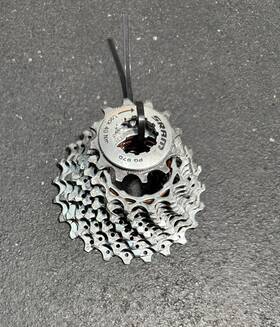 00.0000.200.278 Sram Pg-970 9 Speed Cassette 12-23t 23t Road Bike Bicycle 9s