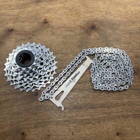 00.2418.033.001 Sram Pg-1030 Road Bike Cassette 10 Speed 11-28t With Chain